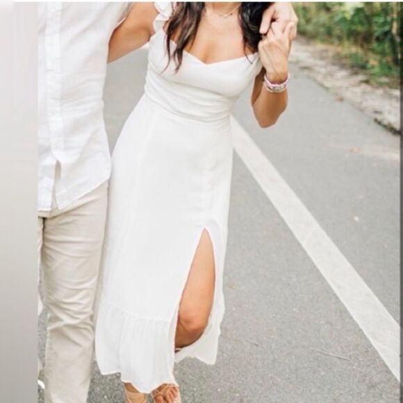 Reformation Bondi Dress -Ivory - Picture 1 of 9